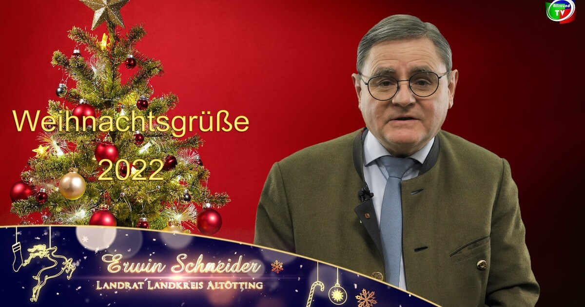 Weihnachtsansprache 2022 von Erwin Schneider Allround TV